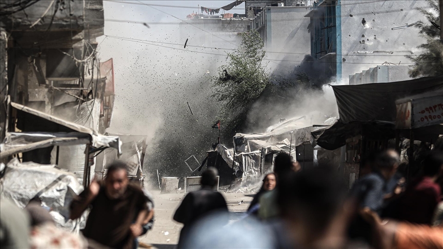 Gazze’de 350 bin kişi evsiz kaldı