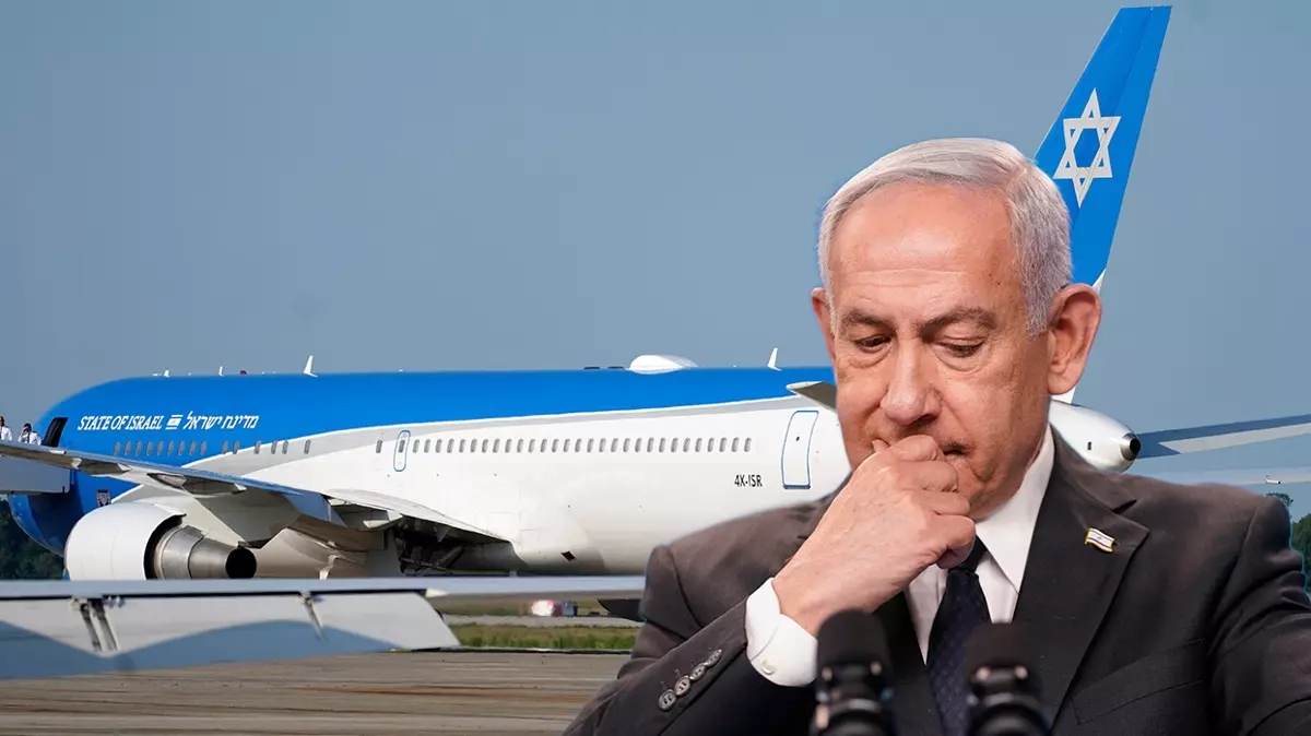 Netanyahu Fransa hava sahasına sokulmadı