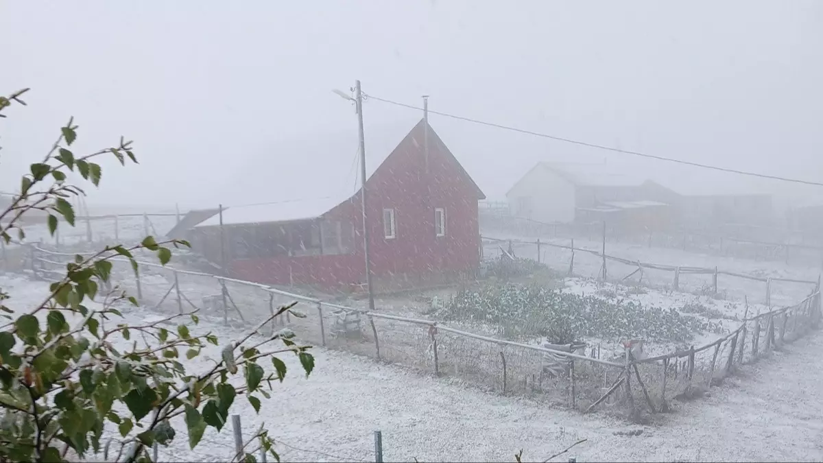 Yüksek kesimlere kış erken geldi