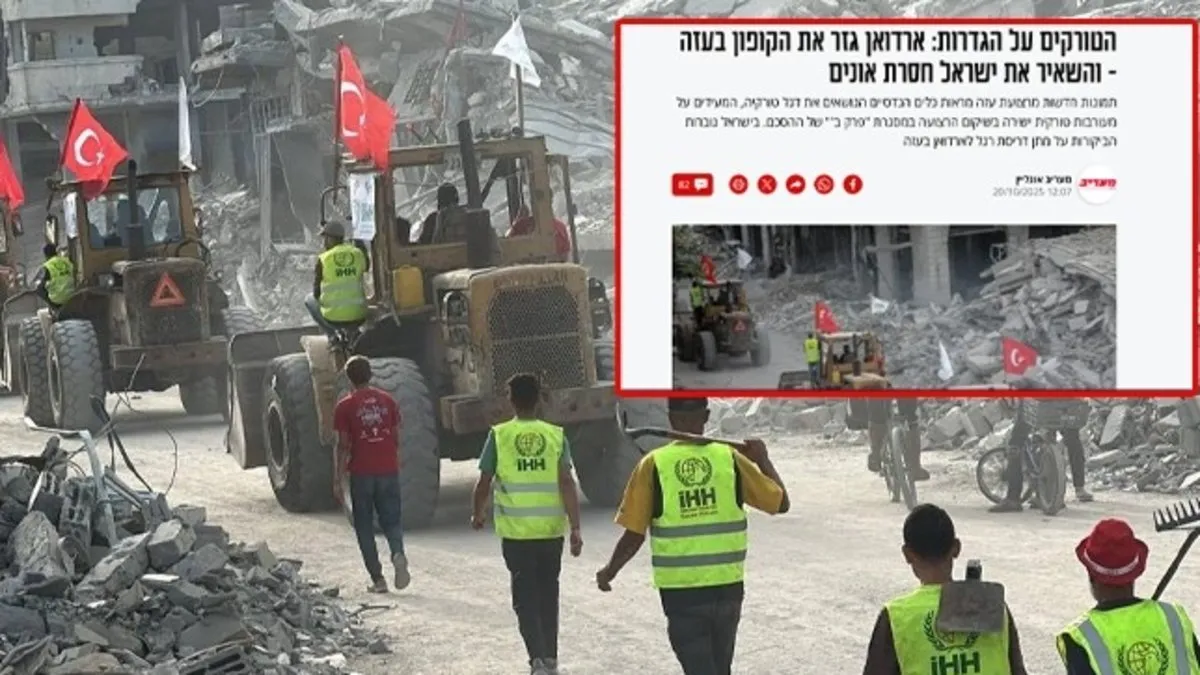 Gazze’de Türk bayrağı İsrail’i tedirgin etti!