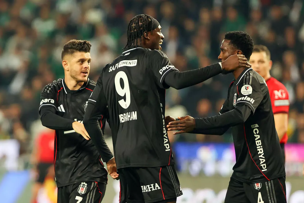 Beşiktaş,Konyaspor’u 2-0 mağlup etti