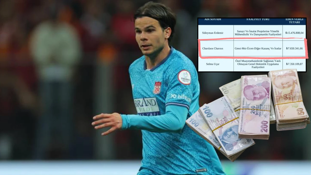 Yunan futbolcu Türkiye’de vergi rekortmeni listesine girdi