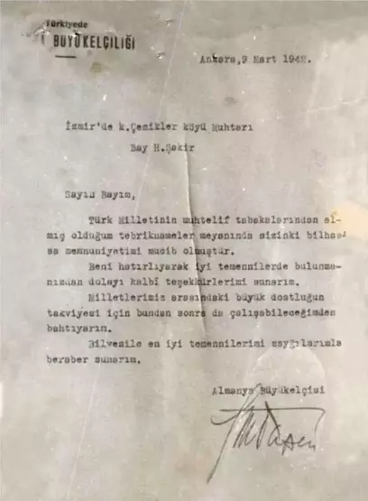 MİT, 'İngiliz Kemal' Hakkında Tarihi Belgeler Paylaştı!
