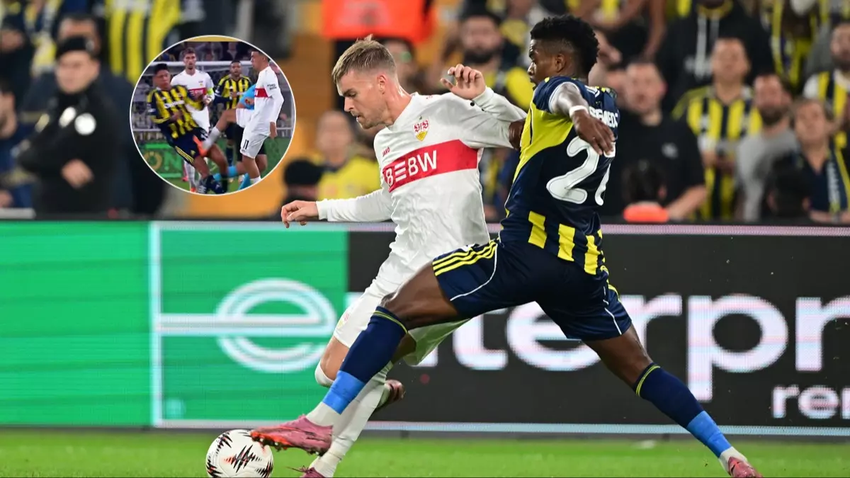 Hakem kırmızı kartı es geçti