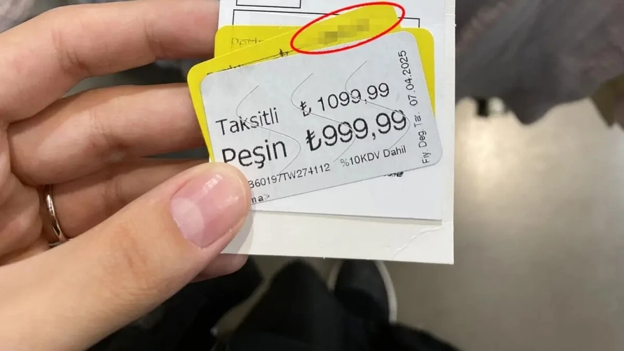 Fiyat etiketlerine düzenleme geliyor!