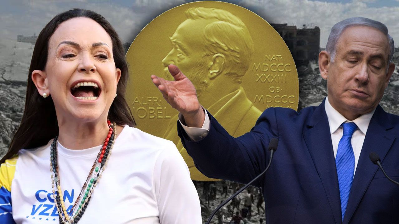 Nobel Barış Ödülü verilmişti! Netanyahu’yu soykırım için takdir etti