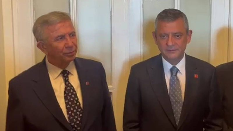 Özgür Özel ve Mansur Yavaş’tan sürpriz görüşme!