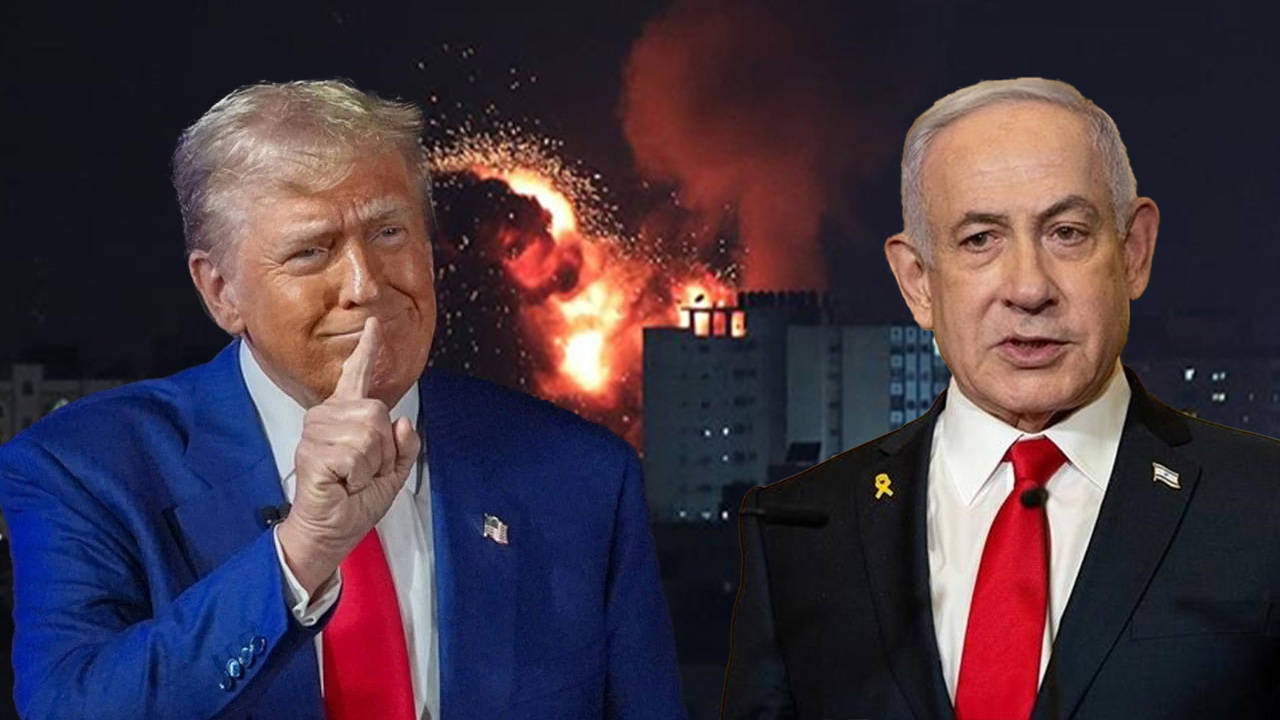 Donald Trump ve Binyamin Netanyahu’ya küfür ettiler!