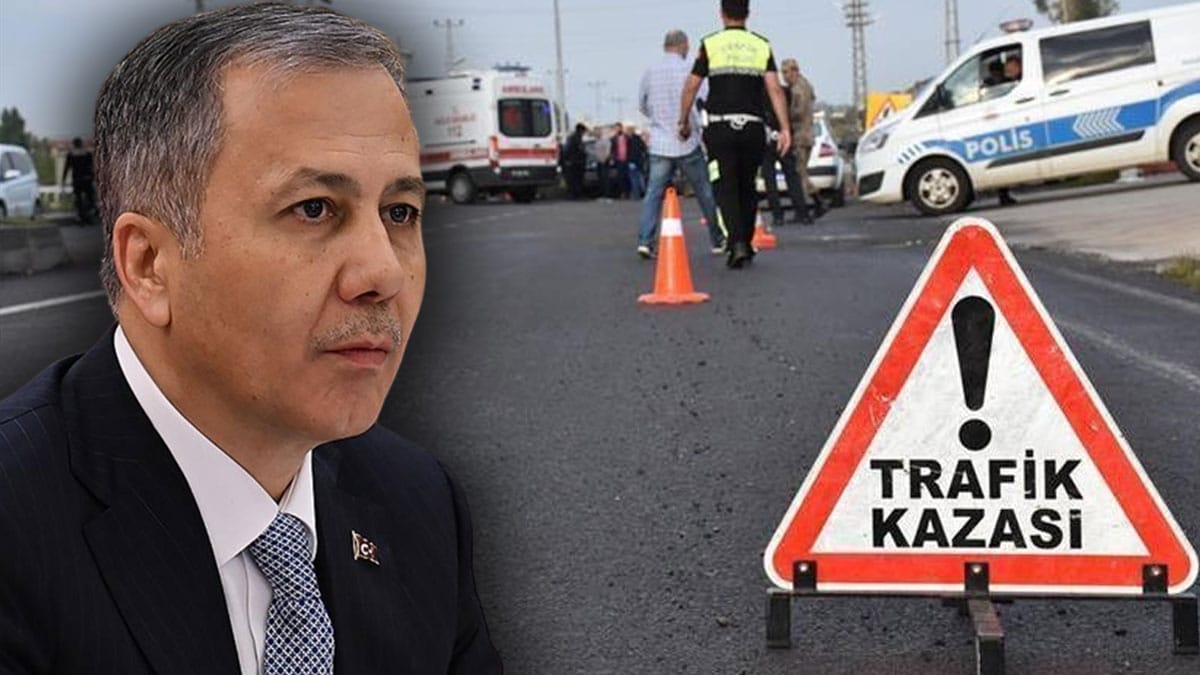 Trafik kazalarında bir yılda 6 bin 351 kişi öldü!