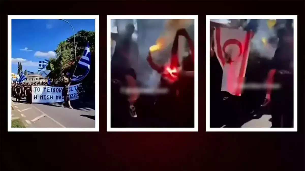 Rumlardan KKTC sınırında provokasyon!