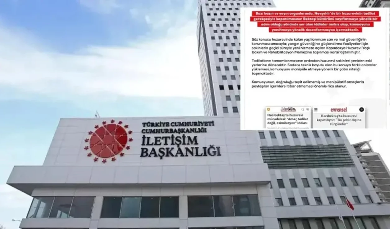 DMM’den “Hacıbektaş’ta huzurevi kapatılıyor” iddialarına yalanlama