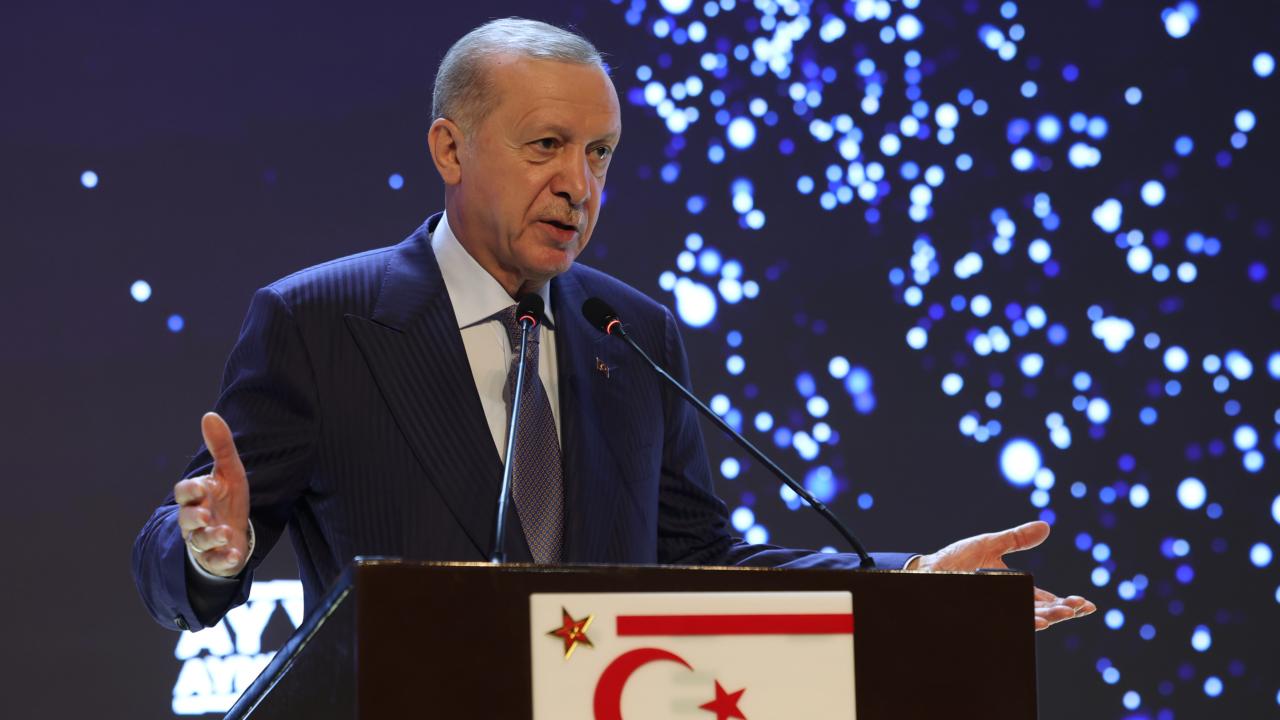 Erdoğan: Kıbrıs emperyalist planın hedefinde