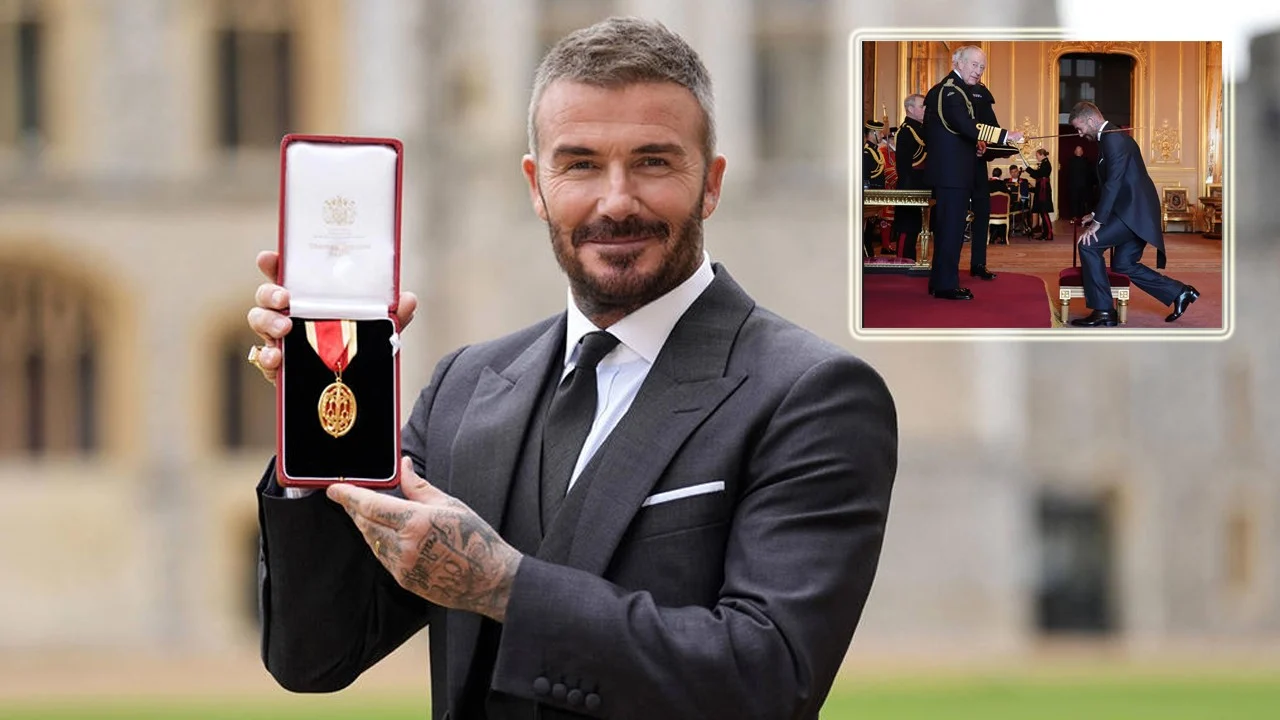 David Beckham ’Sir’ ilan edildi!