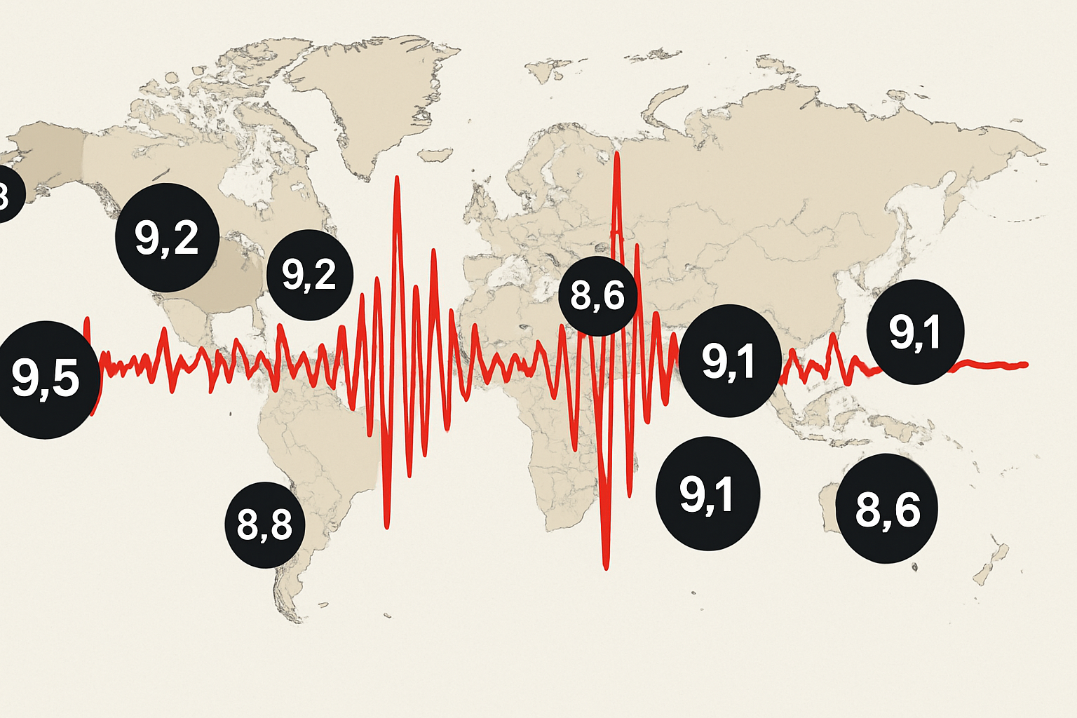 Dünya tarihindeki en şiddetli 10 deprem! 