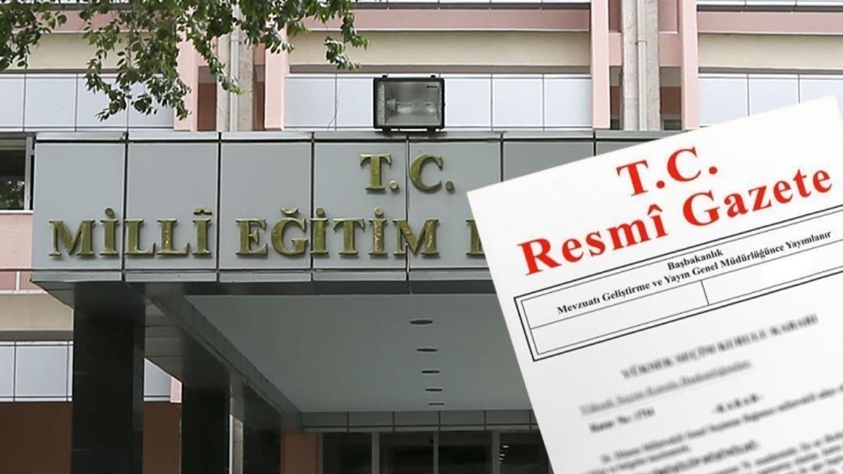 MEB Yönetmelik Değişikliği Resmî Gazetede Yayımlandı