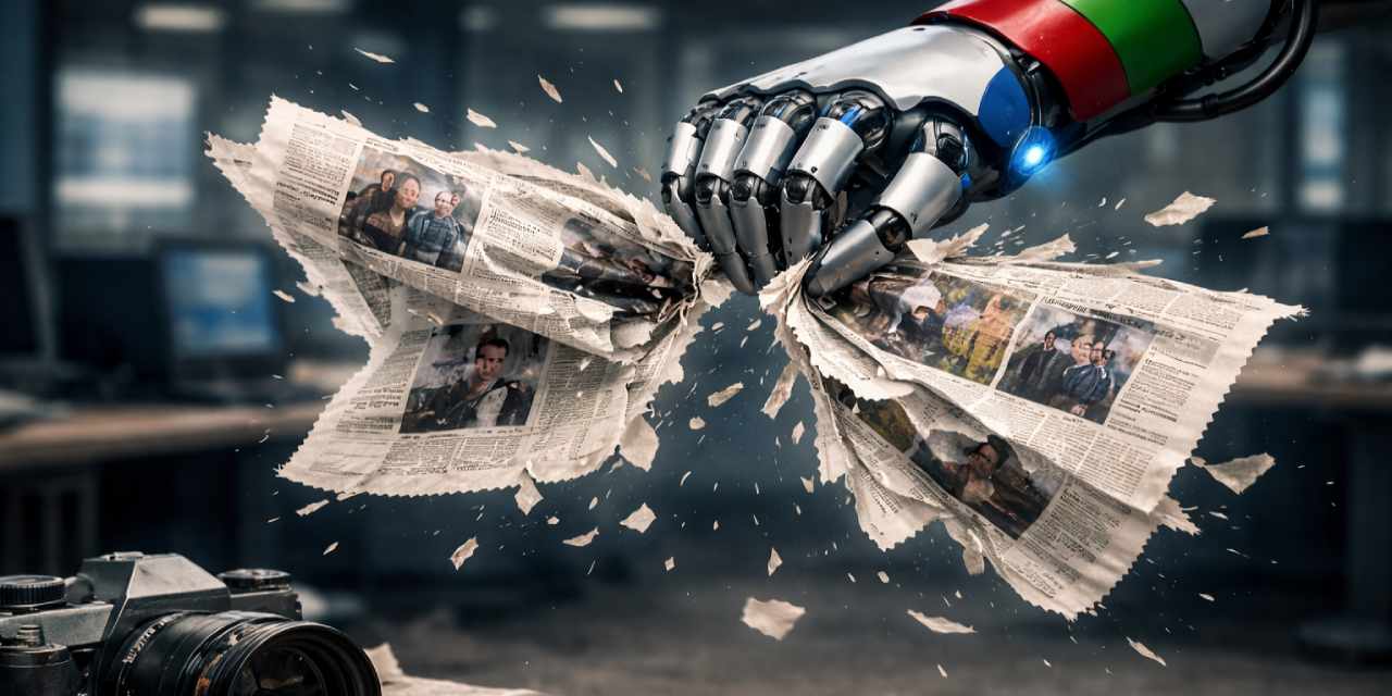 Haber sitelerine yapay zeka darbesi!