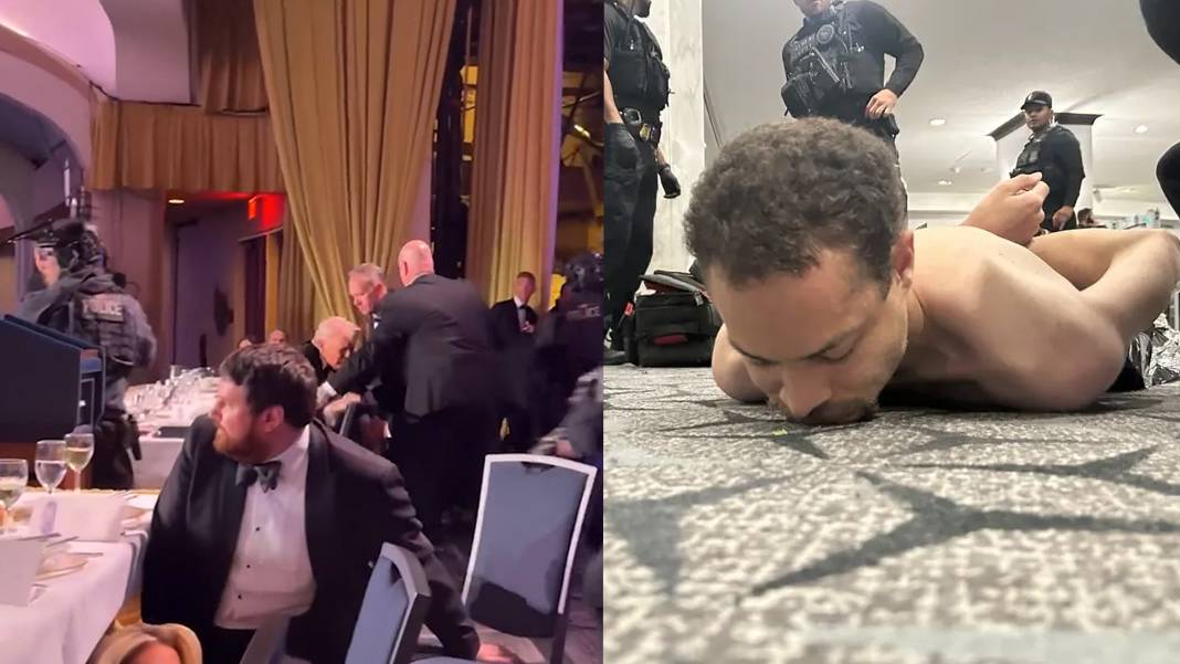 Trump’ın bulunduğu yemekte silahlı saldırı!