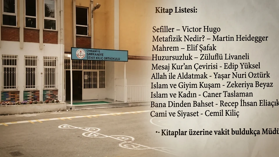 İstanbul’da bir okuldaki kitap listesi krizi sonrası müdür açığa alındı