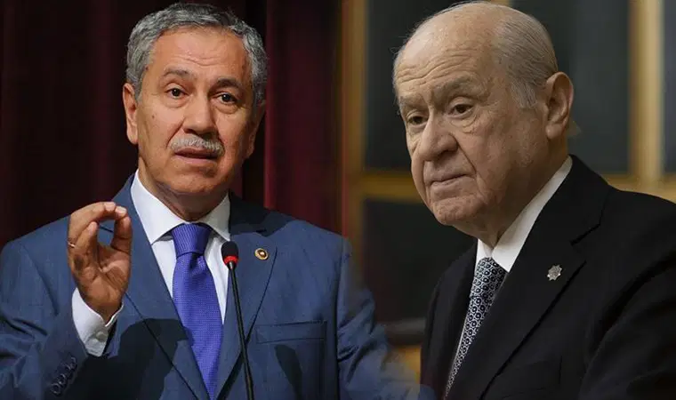 Bülent Arınç isim vermeden Bahçeli’ye yüklendi
